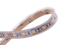 Светодиодная влагозащищенная лента SWG 14,4W/m  60Led/m 5050SMD теплый белый 5M SWG560-12-14.4-WW-68-M 009269 3