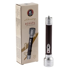 Ручной светодиодный фонарь ЭРА Авиатор от батареек 208х42 280 лм MB-903 Б0046380 3