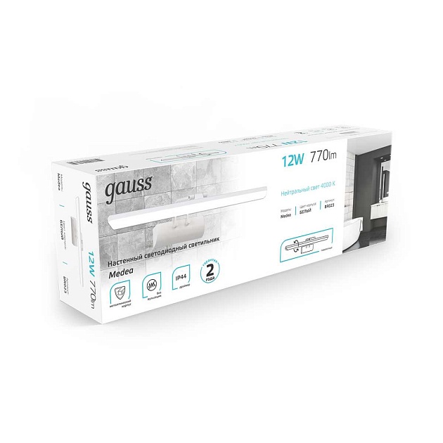 Настенный светодиодный светильник Gauss Medea BR023 Фото № 4