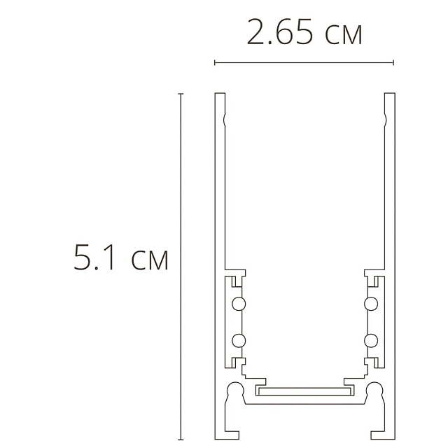 Магнитный шинопровод Arte Lamp Linea-accessories A460233 Фото № 2