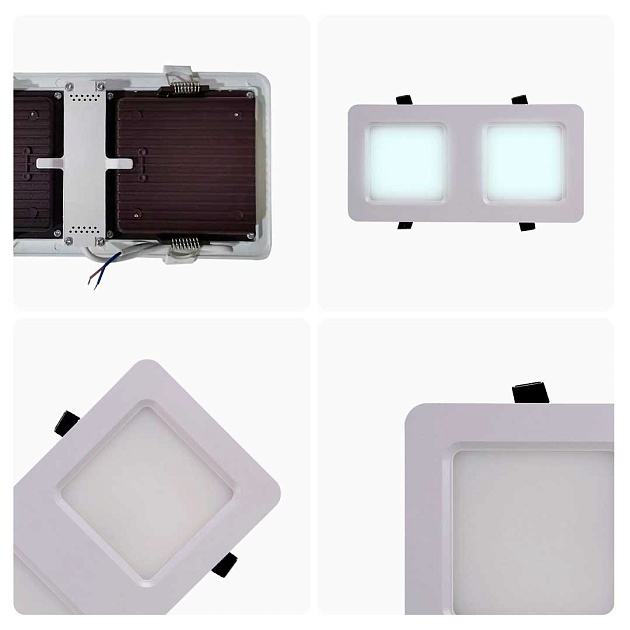 Встраиваемый светодиодный светильник Apeyron 42-014 изображение 11 Встраиваемый светодиодный светильник Apeyron 42-014 Фото № 11