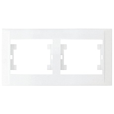 Рамка Makel 2-м Defne горизонт. бел. 42001702