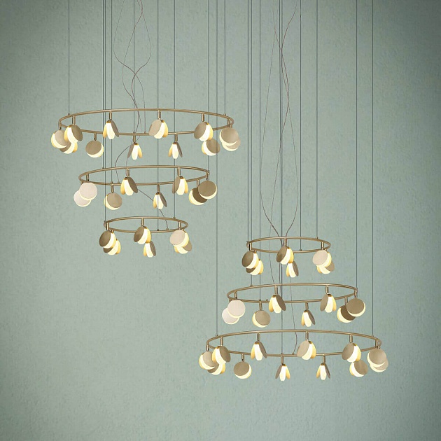 Подвесная светодиодная люстра Mantra Shell 7355 Фото № 7