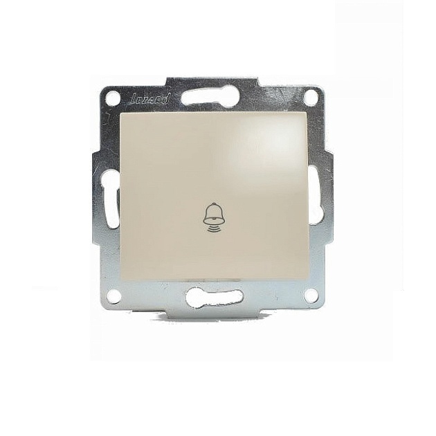 Кнопка звонка Lezard Karina кремовый 707-0388-103 Фото № 1