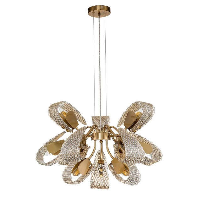 Подвесная люстра Indigo Fless 11033/12P Amber V000344 Фото № 1