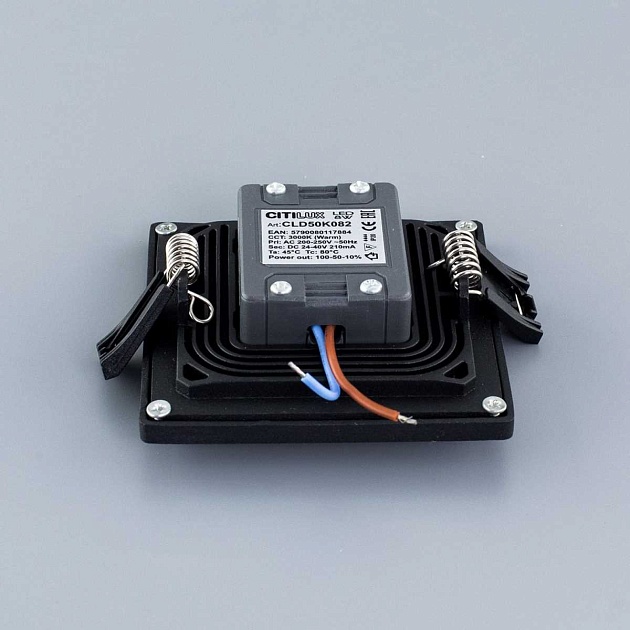 Встраиваемый светодиодный светильник Citilux Омега CLD50K082 изображение 5 Встраиваемый светодиодный светильник Citilux Омега CLD50K082 Фото № 5