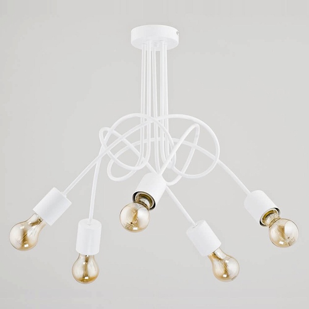 Потолочная люстра Adilux Tango White 23615 Фото № 1