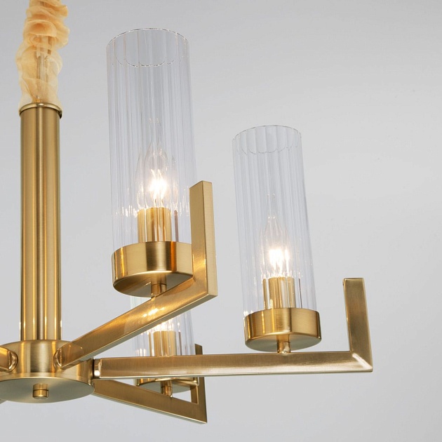 Подвесная люстра Eurosvet Arganie 60133/6 латунь изображение 4 Подвесная люстра Eurosvet Arganie 60133/6 латунь Фото № 4