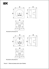 Розетка 2P+PE IEK Primer белая CKK-40D-RSZB2-K01-K 1