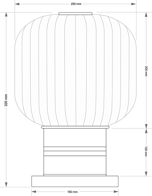 Настольный светильник KUTEK ALBA ALB-LN-2(ZM) Фото № 2