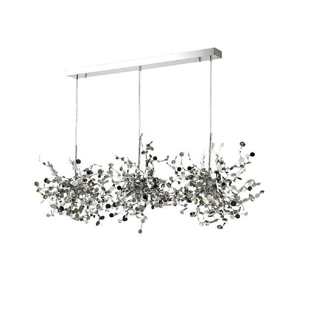 Подвесная люстра Crystal Lux GARDEN SP3х3 L1200 CHROME изображение 1 Подвесная люстра Crystal Lux GARDEN SP3х3 L1200 CHROME Фото № 1