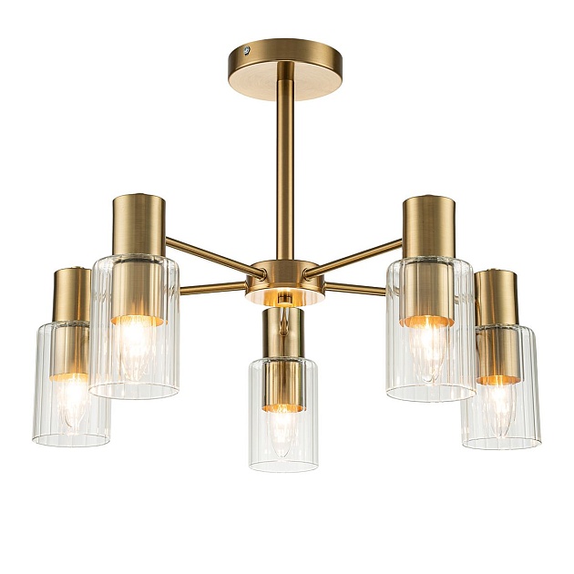 Потолочная люстра Escada Diversity 2120/5P Gold изображение 5 Потолочная люстра Escada Diversity 2120/5P Gold Фото № 5