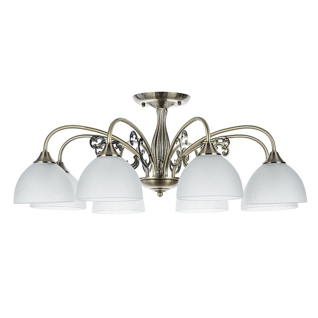 Потолочная люстра Arte Lamp Spica A3037PL-8AB Фото № 1