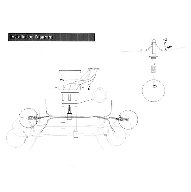 Потолочная люстра Imperium Loft Matisse 194949-23 изображение 3 Потолочная люстра Imperium Loft Matisse 194949-23 Фото № 3