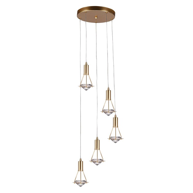 Подвесная светодиодная люстра De Markt Ауксис 8 722012405 Фото № 1