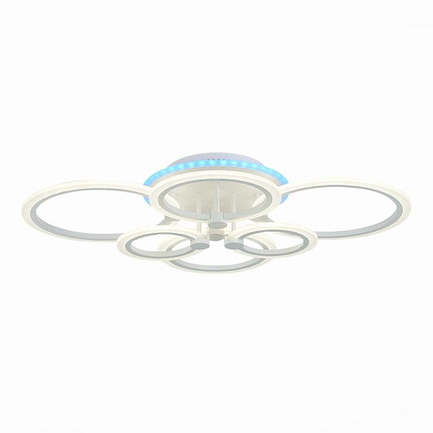 Потолочная светодиодная люстра Evoluce Cerina SLE500552-06RGB изображение 1 Потолочная светодиодная люстра Evoluce Cerina SLE500552-06RGB Фото № 1