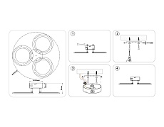 Светильник потолочный Ambrella light ACRYLICA FA8942 5