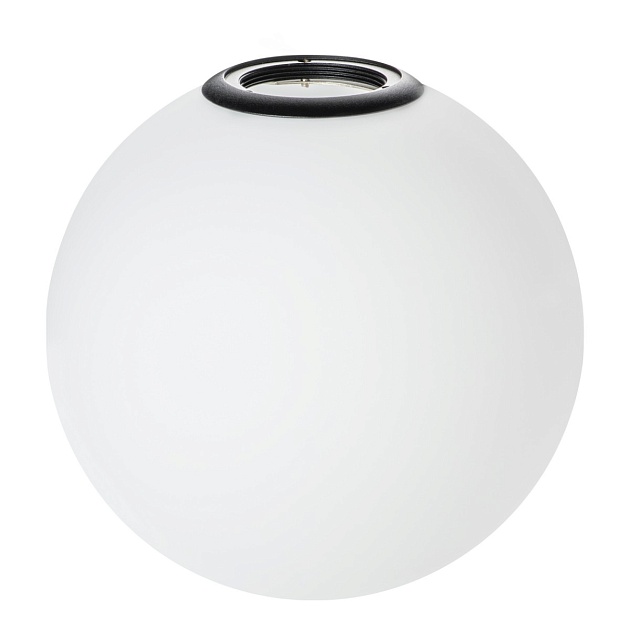 Плафон с черным металлическим кольцом Lightstar Teta 595130 Фото № 1