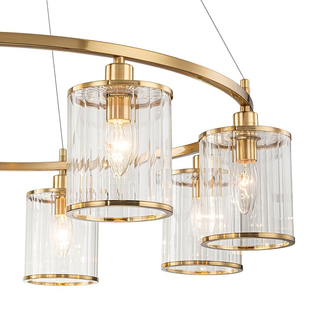 Подвесная люстра Indigo Dante 13022/8P Brass V000406 Фото № 3