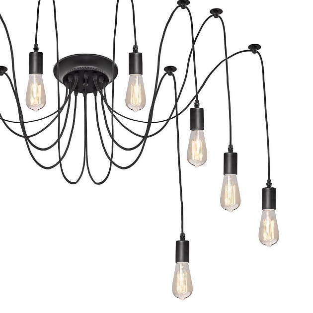Подвесная люстра Loft IT Spider Loft1162/10 изображение 3 Подвесная люстра Loft IT Spider Loft1162/10 Фото № 3