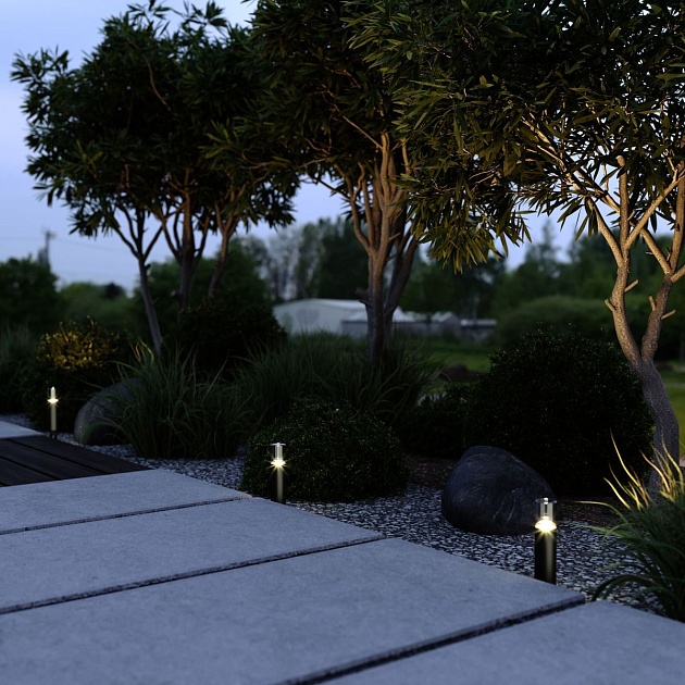 Ландшафтный светодиодный светильник Elektrostandard Hidden 35166/S a066034 Фото № 4