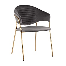 Кухонный стул Stool Group Эвита вельвет темно-серый FDC8022 DARK GREY FUT-81