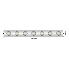 Светодиодная влагозащищенная лента SWG 6,2W/m 42LED/m 5050SMD RGB 5M SWG-242-24-RGB15-67 008253