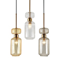 Подвесной светильник Escada Gloss 1141/3S BG/CL/AM 2