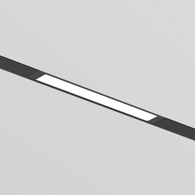 Трековый светодиодный светильник Denkirs Simple Linear DK8203-BK Фото № 2