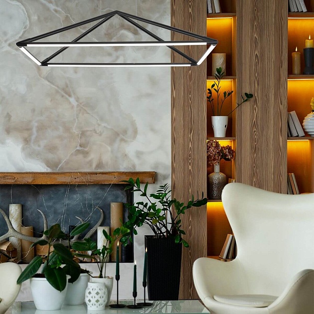 Подвесной светодиодный светильник Favourite Pyramis 4573-1P Фото № 4