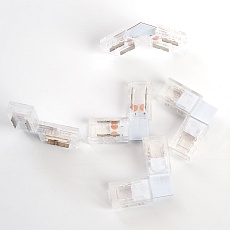 Соединитель угловой 10мм для ленты COB LS530, LD178 4