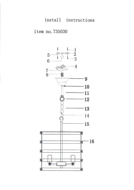 Подвесная люстра Lightstar Epsilon 735030 Фото № 7