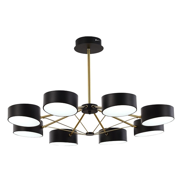 Потолочная светодиодная люстра Evoluce Valle SLE6005-402-08 изображение 2 Потолочная светодиодная люстра Evoluce Valle SLE6005-402-08 Фото № 2