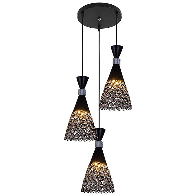 Подвесной светильник Reluce 02782-0.4-03 BK Фото № 1