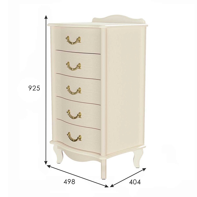 Комод Мебелик Джульетта 008546 Фото № 3