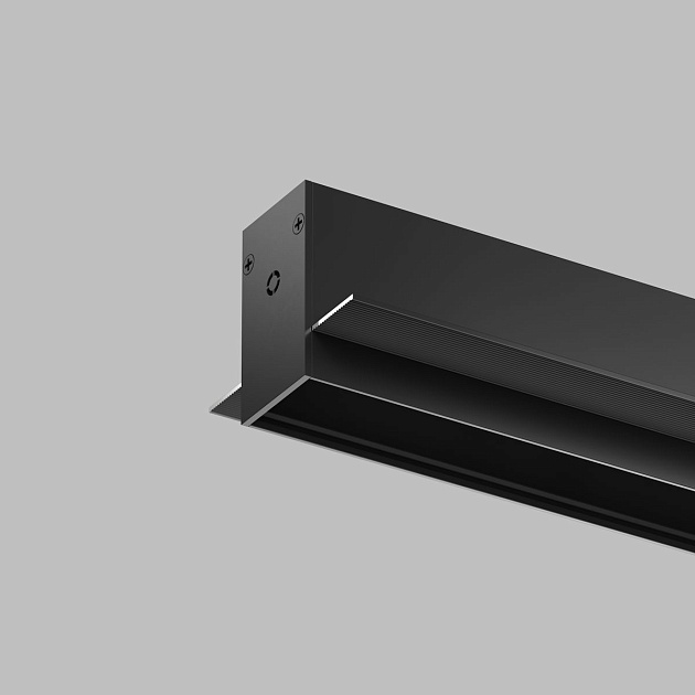 Шинопровод встраиваемый однофазный Denkirs Smart Hide TR2012-BK Фото № 1