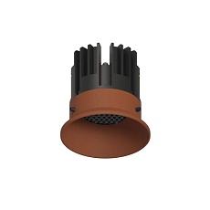 POINTS Точечный светильник GLAZ LED 220В 8Вт 4000К CRI90 15° NO-DIM терракотовый