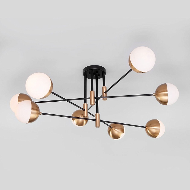 Потолочная люстра Eurosvet Nuvola 70129/8 латунь Фото № 1