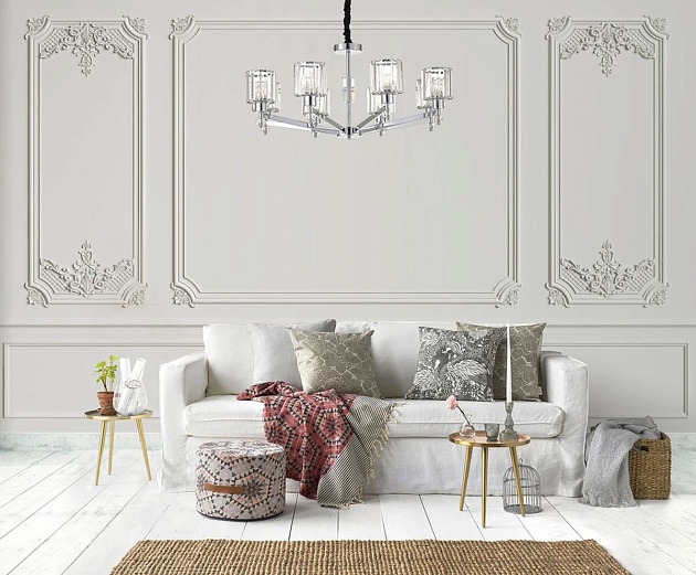 Подвесная люстра Escada Premium Line 691/8S (Chrome) изображение 7 Подвесная люстра Escada Premium Line 691/8S (Chrome) Фото № 7