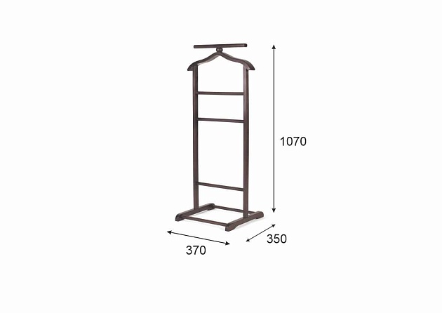 Напольная вешалка Мебелик В 6Н 006512 изображение 3 Напольная вешалка Мебелик В 6Н 006512 Фото № 3
