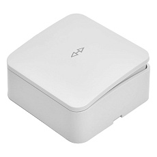 Переключатель одноклавишный Stekker белый MSW10-12-01 49386 5