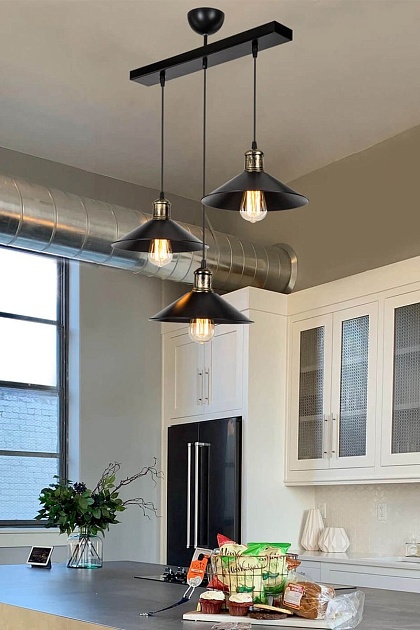 Подвесная люстра Toplight Delilah TL1606H-03BK Фото № 3