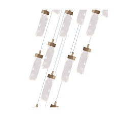 Подвесной светодиодный светильник Kink Light Астен 08511-15A,36 1