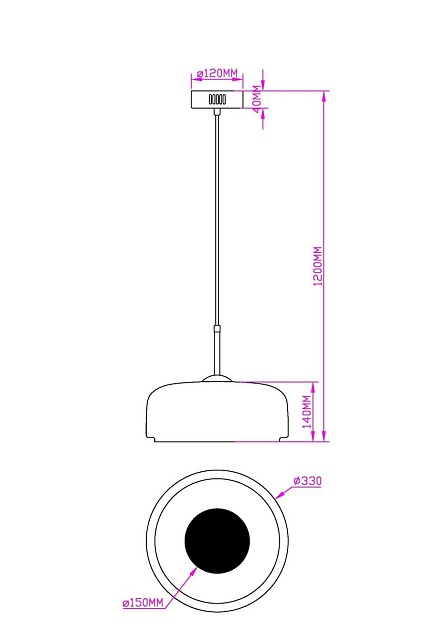 Подвесной светодиодный светильник MyFar Charlie MR2131-1PL Фото № 2