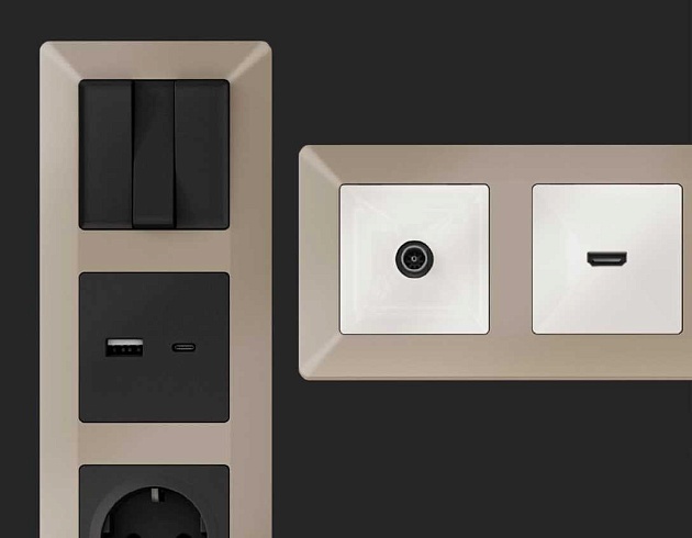 Рамка AMBRELLA VOLT AF110361 Фото № 2