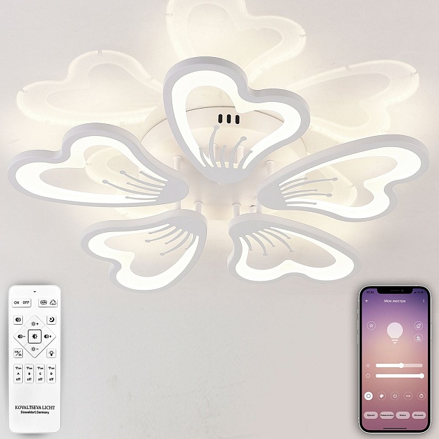 Потолочная светодиодная люстра Natali Kovaltseva Innovation Style 83030 изображение 6 Потолочная светодиодная люстра Natali Kovaltseva Innovation Style 83030 Фото № 6