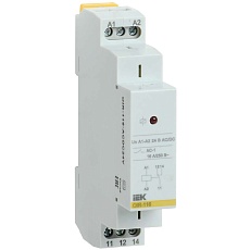 Реле промежуточное модульное OIR 1 контакт 16А 24В AC/DC IEK OIR-116-ACDC24V
