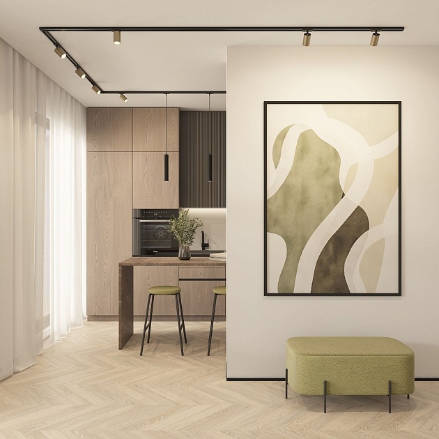 Трековый светильник Denkirs Solid Tube DK6201-BG Фото № 6