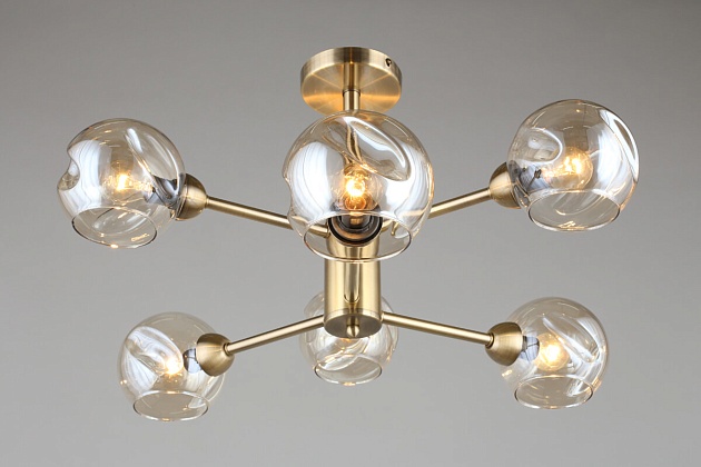 Потолочная люстра Omnilux Ostellato OML-93307-06 изображение 2 Потолочная люстра Omnilux Ostellato OML-93307-06 Фото № 2