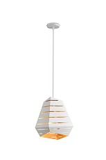 Светильник подвесной Alfa Light F3524-41 White+Gold E27*1